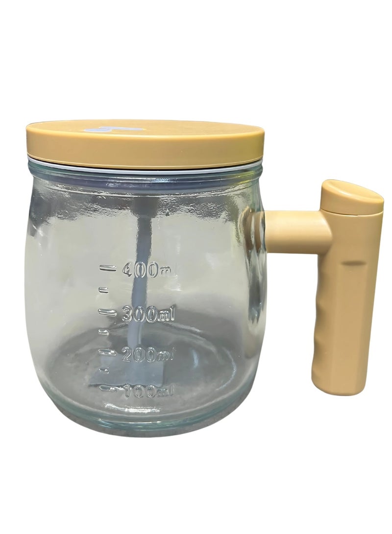 مج ذاتي التحريك من كيوتيلفف، كوب خلط كهربائي عالي السرعة، كوب قهوة ذاتي التحريك قابل لإعادة الشحن مع نوع C، كوب تقليب للقهوة/الحليب/مسحوق البروتين في المنزل والمكتب - Image 1