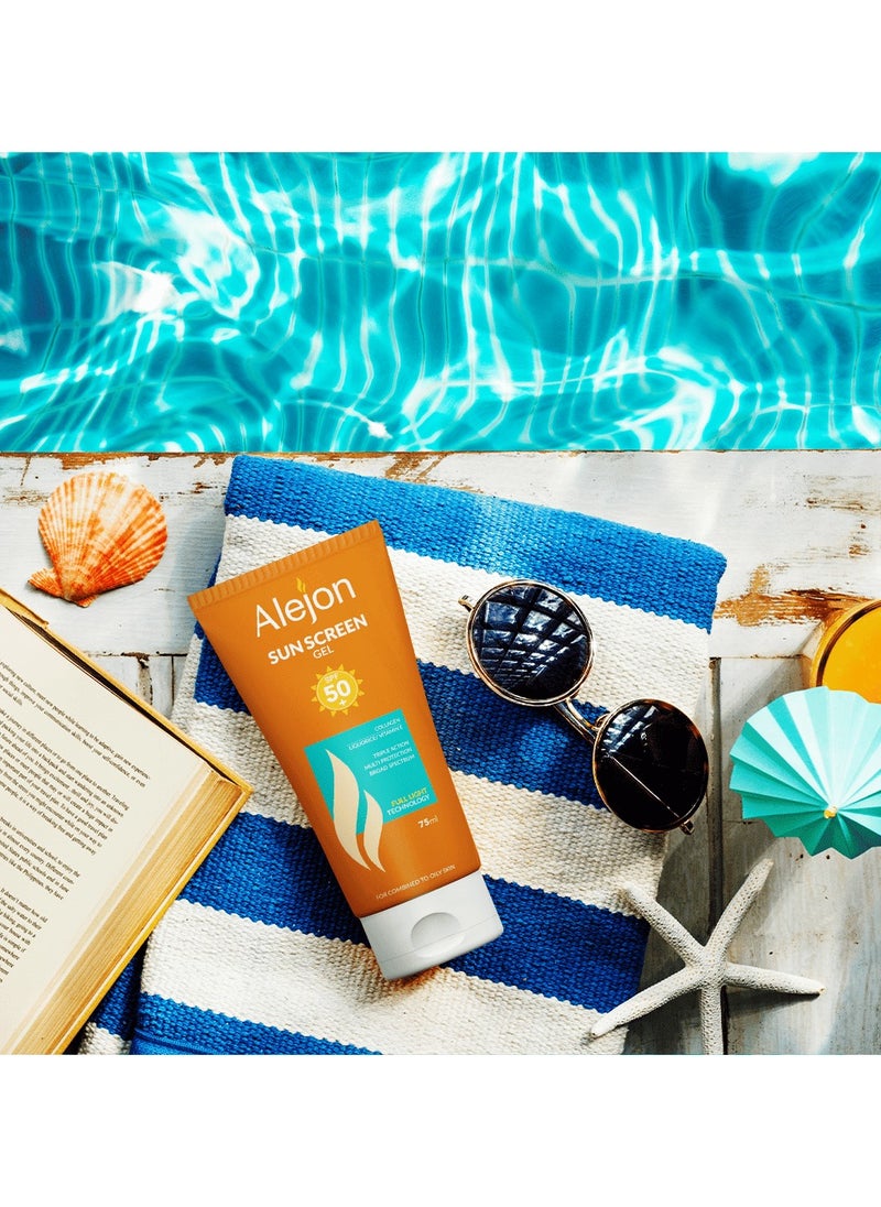 Alejon - Suncreen Gel - 75ml - Image 1