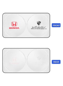 Honda Car Windshield Sun Shade, Foldable UV Rays and Heat Protector, Reflective Sun Visor, Keeps Vehicle Cool, Universal Fit, Easy Installation - HONDA  - Image 4