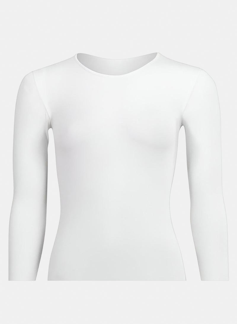 Silvy Lycra Wave3 Round Neck Long Sleeves Bodysuit Underwear - Image 2