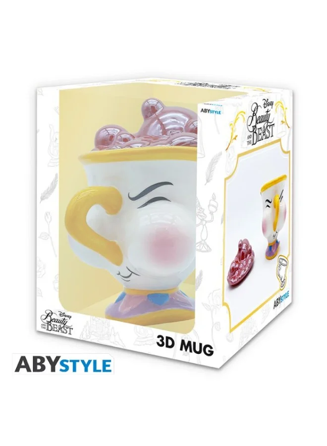 ABYstyle DISNEY - Mug 3D - The Beauty & the Beast Chip with bubbles
