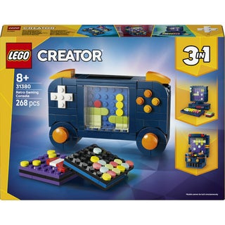 Creator 3in1 Retro Gaming Console Building Toy 31380 (Age 8+, 268 Pieces) - view 2