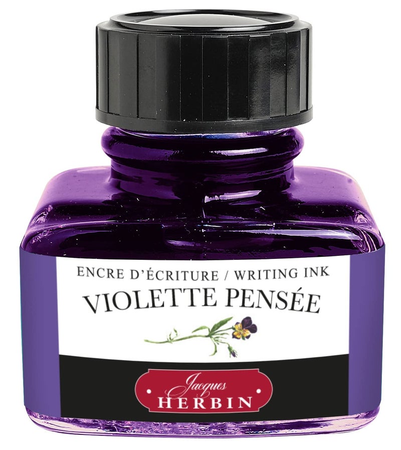 Jacques Herbin J. Herbin Fountn Pen Ink 30Ml Violette Pensee - Image 1