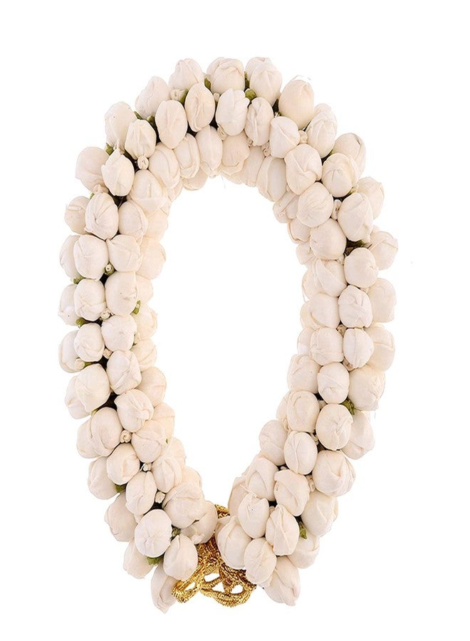 برافراجيا مجموعة تصفيف الشعر PRAVRAJYA من مشابك شعر صناعية جميلة على شكل كعكة شعر غاجرا وزهرة ورد على شكل حرف U للنساء والفتيات (عبوة من قطعة واحدة) - Image 3