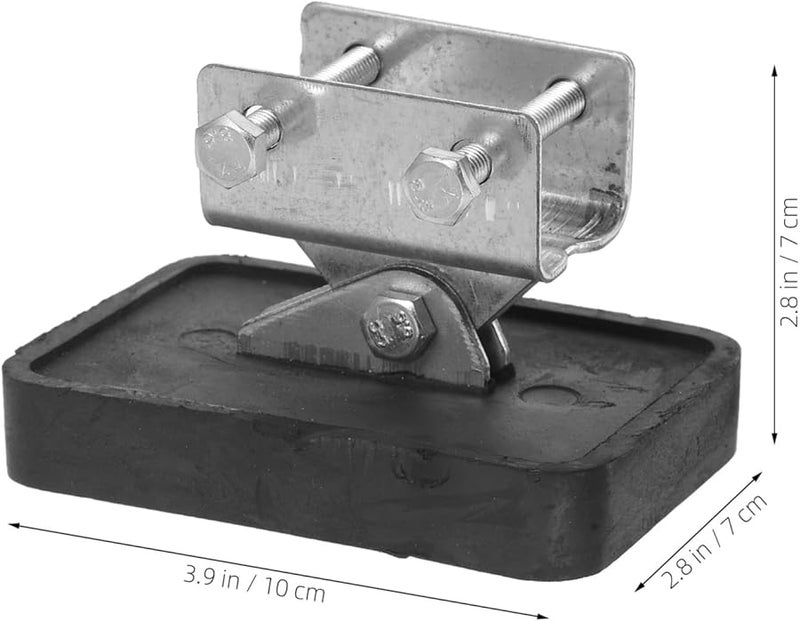 2Pcs Black Ladder Foot Protectors Non Slip Stabilizer Covers for Enhanced Safety Home Step Ladders - Image 3