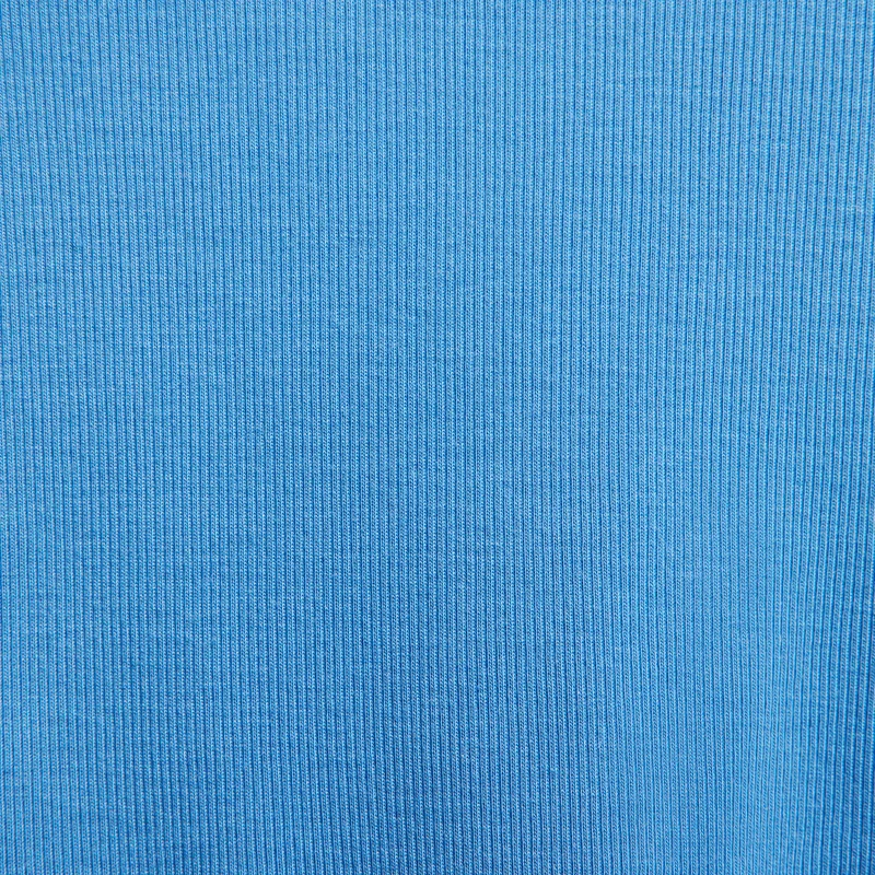 Nike Blue Women's Sportswear Chill Scoop-Back Long-Sleeve Mini-Rib Top for Women | Best Price UAE