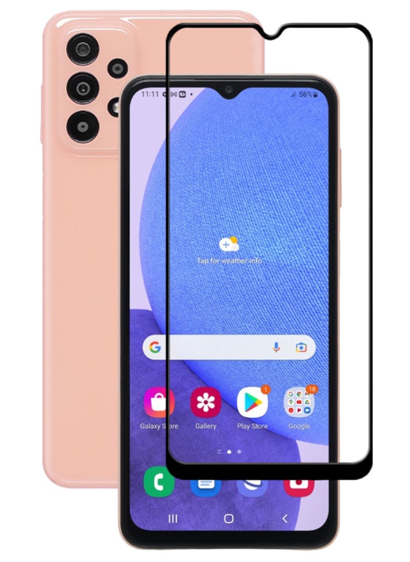 Antistatic ESD Dustproof Premium Quality High Definition Tempered Glass Screen Protector Designed For Samsung Galaxy A23