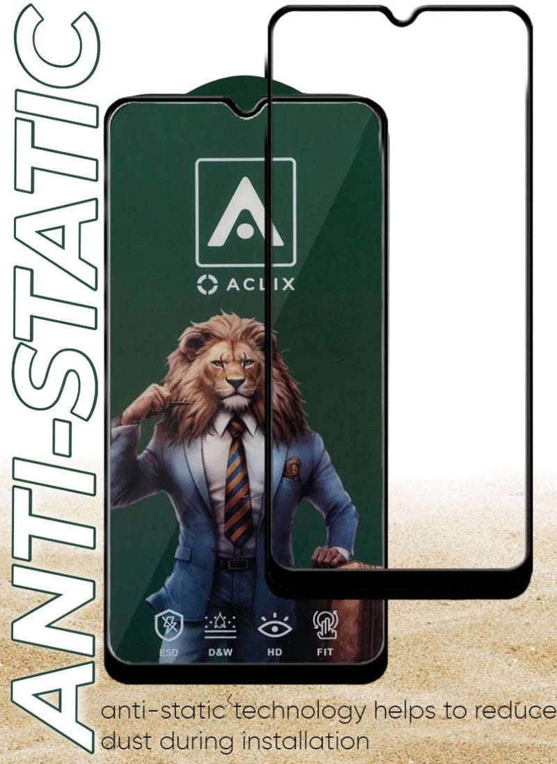 Antistatic ESD Dustproof Premium Quality High Definition Tempered Glass Screen Protector Designed For Samsung Galaxy A23