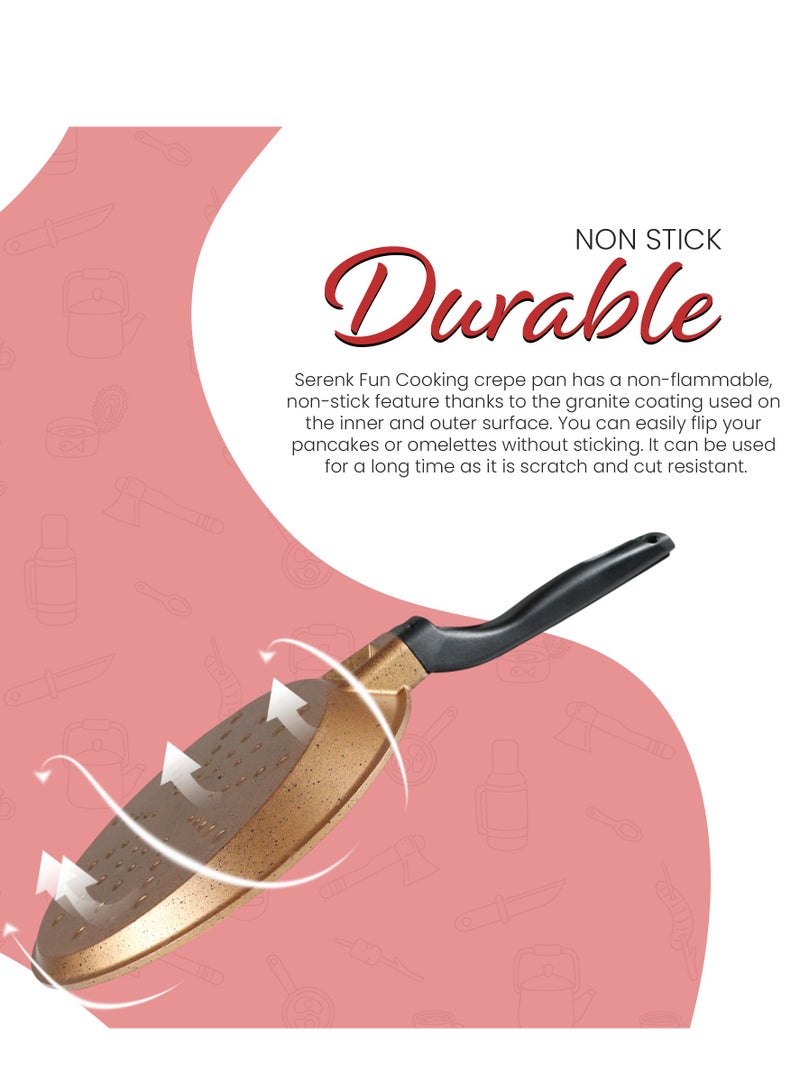 سيرينك مقلاة الكريب غير اللاصقة من سيرينك بقطر 8.6 إنش. - Image 5