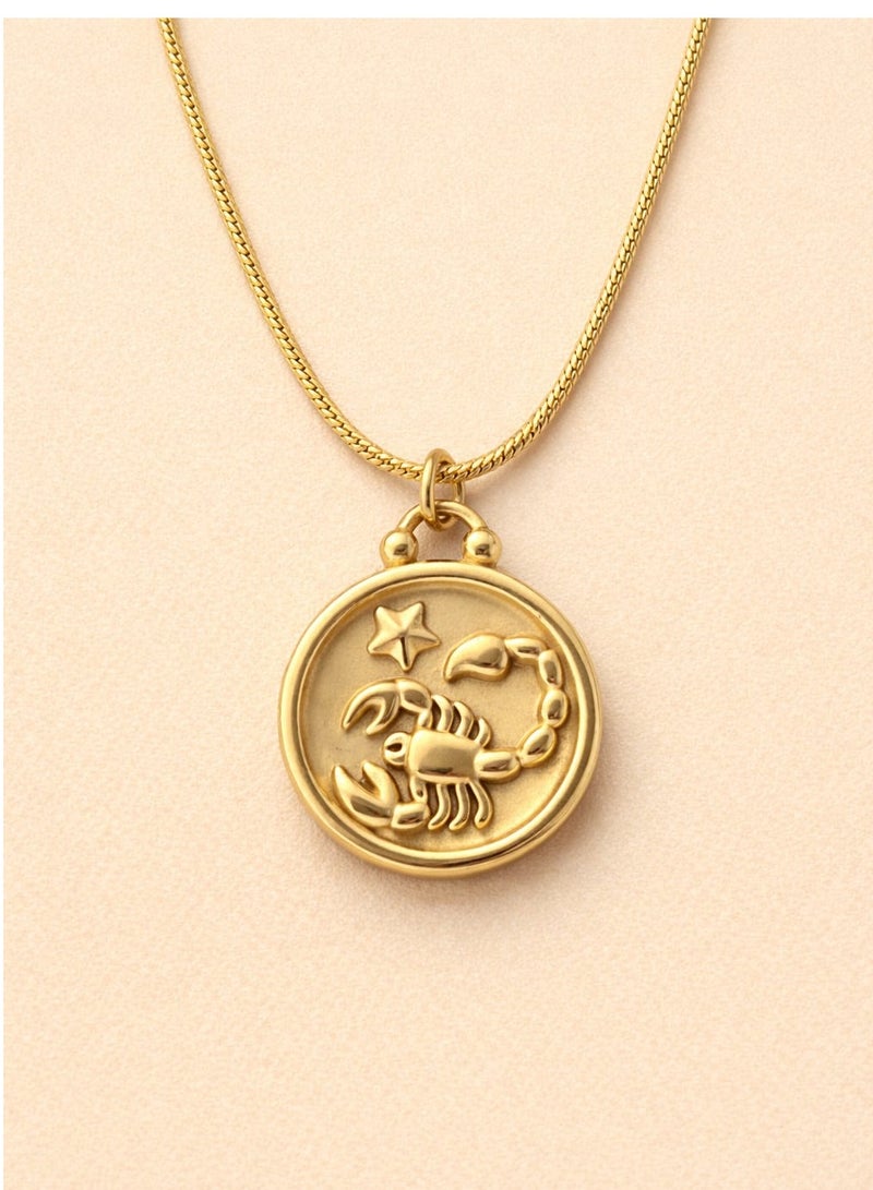 osir Scorpio zodiac necklace - Image 1
