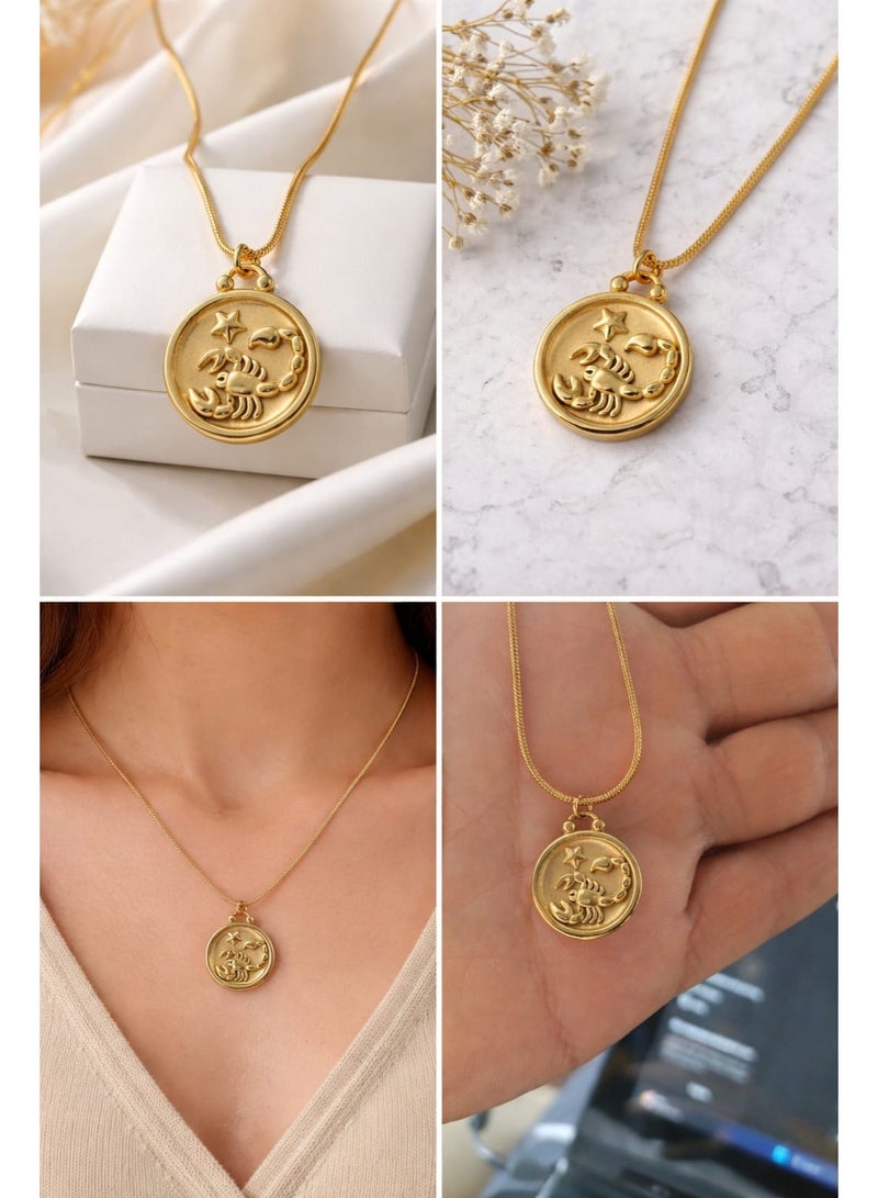 osir Scorpio zodiac necklace - Image 2