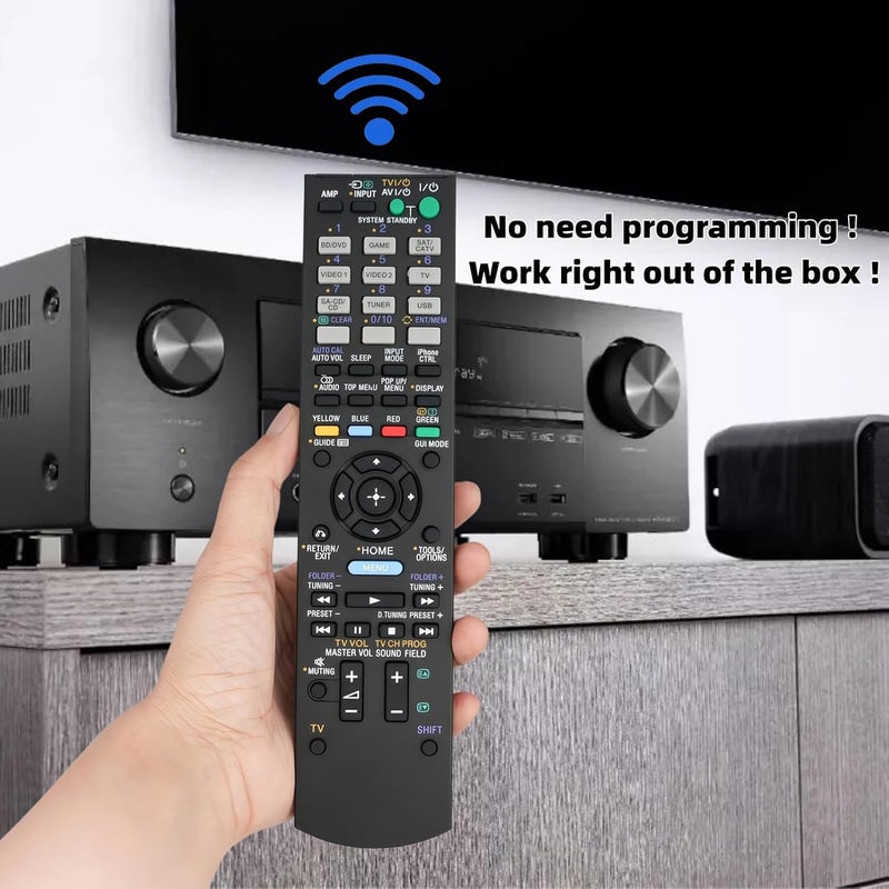 Replacement Remote Control for Sony STR-DH720 STR-DH720HP STR-DH730 AV Receiver - Image 3