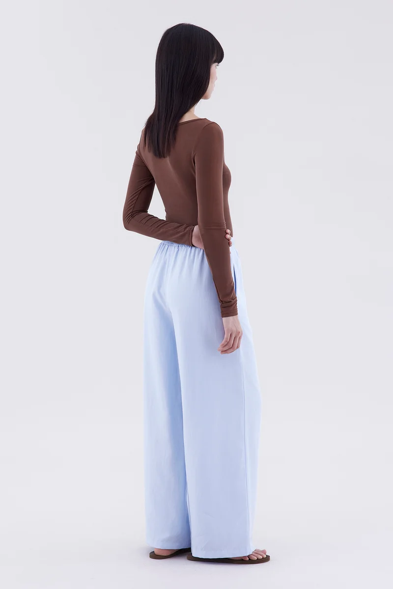 ذا اديتورز ماركت Melena High-Rise Drawstring Pants