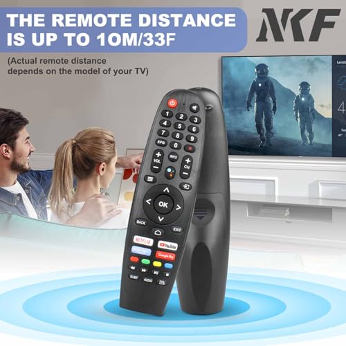 NKF EC32V2HA EC40V2FA Replace Remote Control for Caixun Android TV Remote and BLAUPUNKT, for SANSUI TV Remote and ARRQW - Image 5