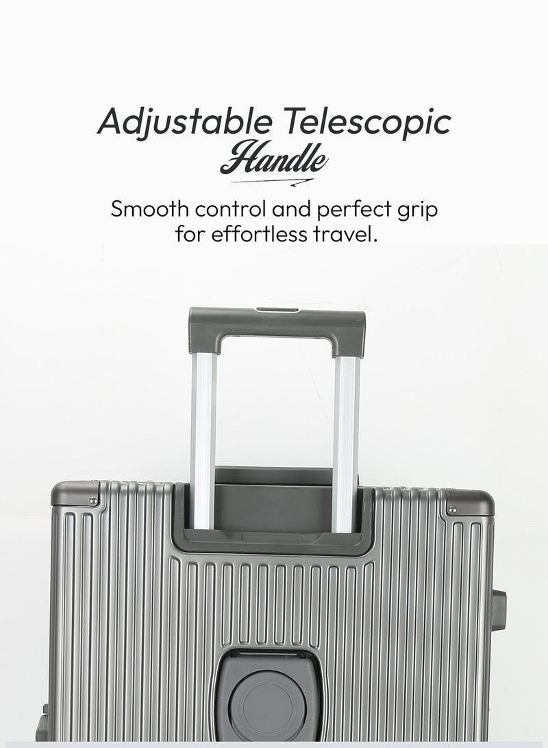 فيبتور مجموعة أمتعة PC صلبة بدون سحاب مكونة من 3 قطع حقيبة سفر قابلة للقفل TSA مقاس 20/25/29 بوصة - Image 5