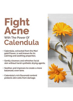 Richfeel Calendula Anti-Acne Soap | For Skin Prone To Acne & Blemishes | Physician Formulated | Helps Calm & Replenish Skin | 75 G (Pack Of 4)  - Image 5