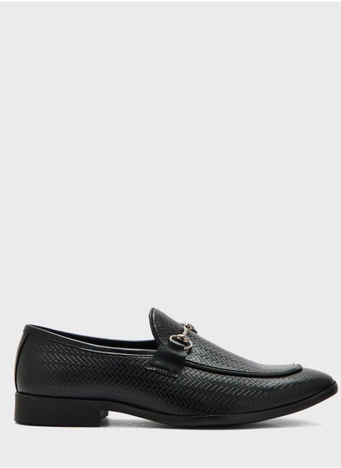 Textured Formal Sli Ons