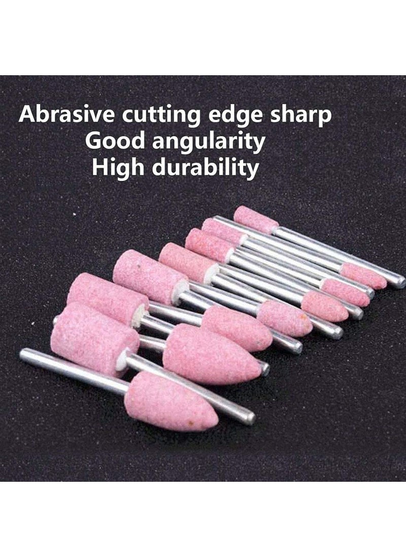 DIY Crafts DIY Crafts CTDIYHI24115 18 Mini Shank Abrasive Mounted Stone Polish Grinding Wheel Rotary Tool for Rotary Abrasive Tool 4mm  - Image 5