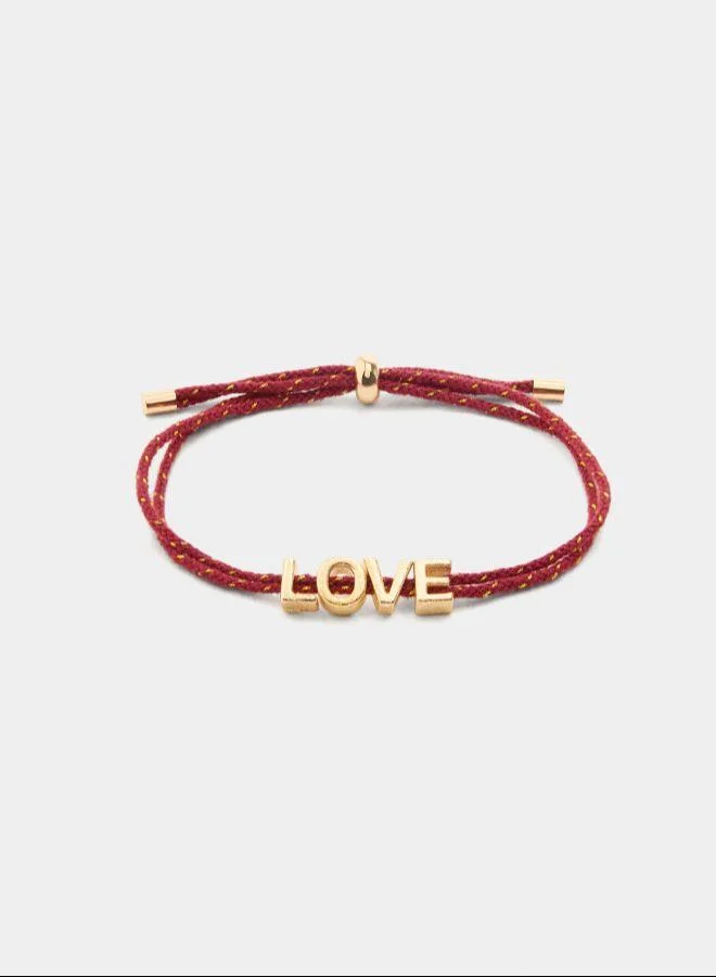 بارفوا سوار LOVE قابل للتعديل