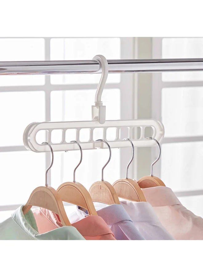 Home Box Vega 9-Slot Space Saving Hanger 42 x 23 x 0.7 cm