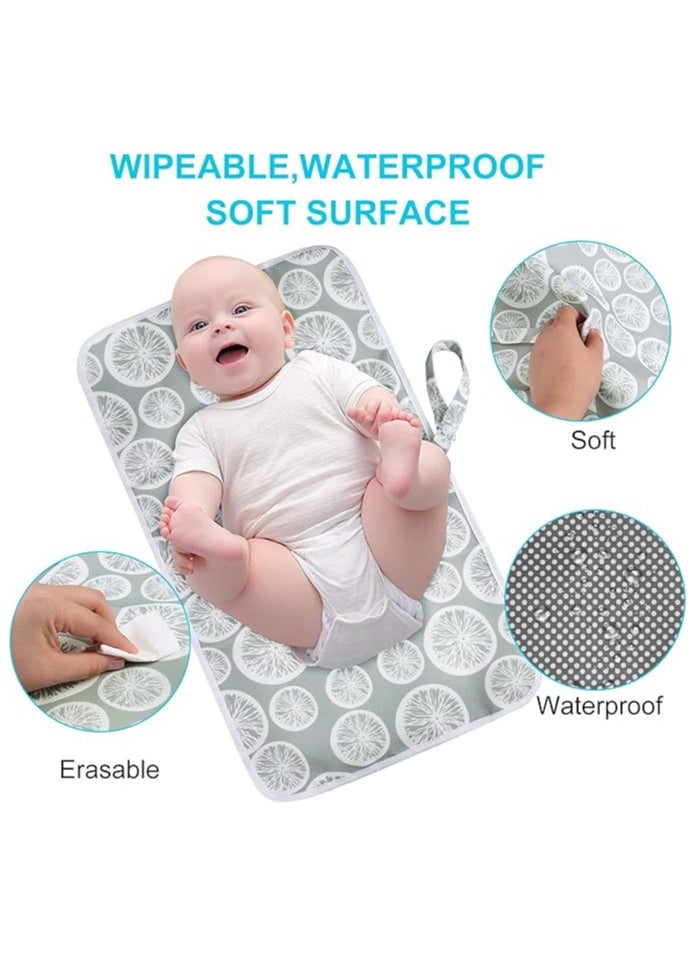 Moro Moro Baby Waterproof Changing Pad, 50x70 cm, Soft Cotton Surface  - Image 3