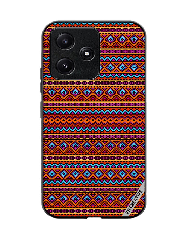 VR CREATIVE Protective Case Cover For Xiaomi Poco M6 Pro 5G Texture Design Multicolour - Image 1