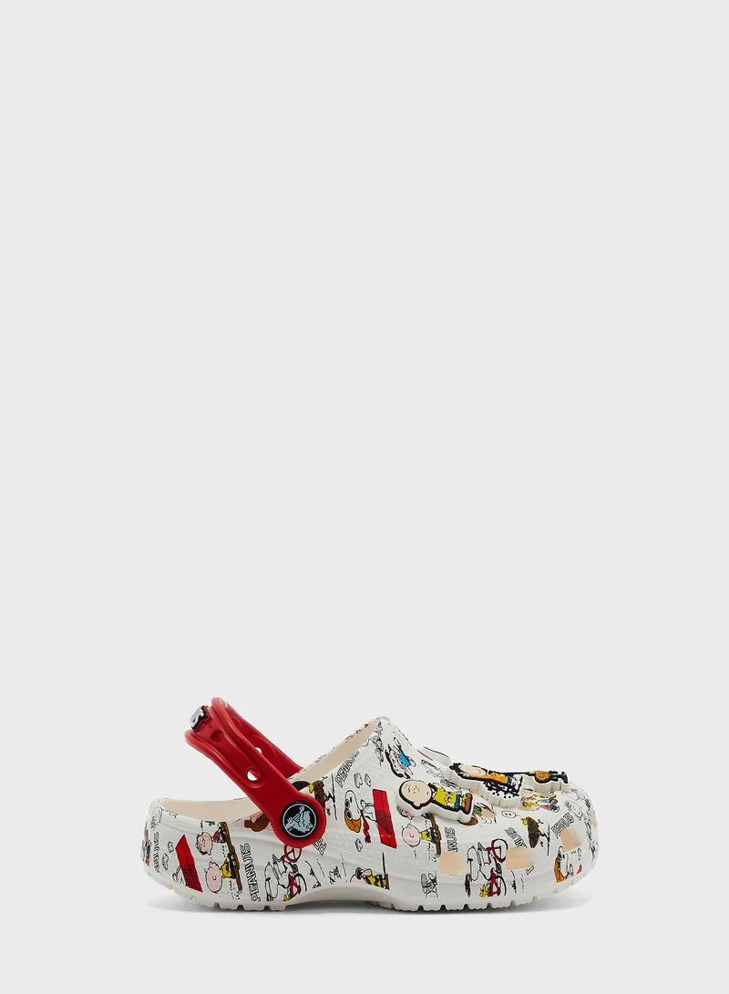 crocs Kids Peanuts Clog Sandals