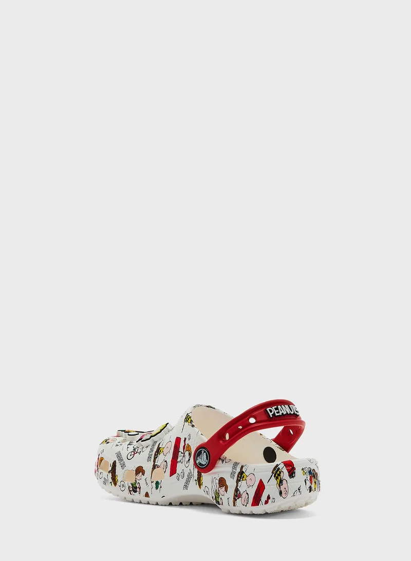 crocs Kids Peanuts Clog Sandals