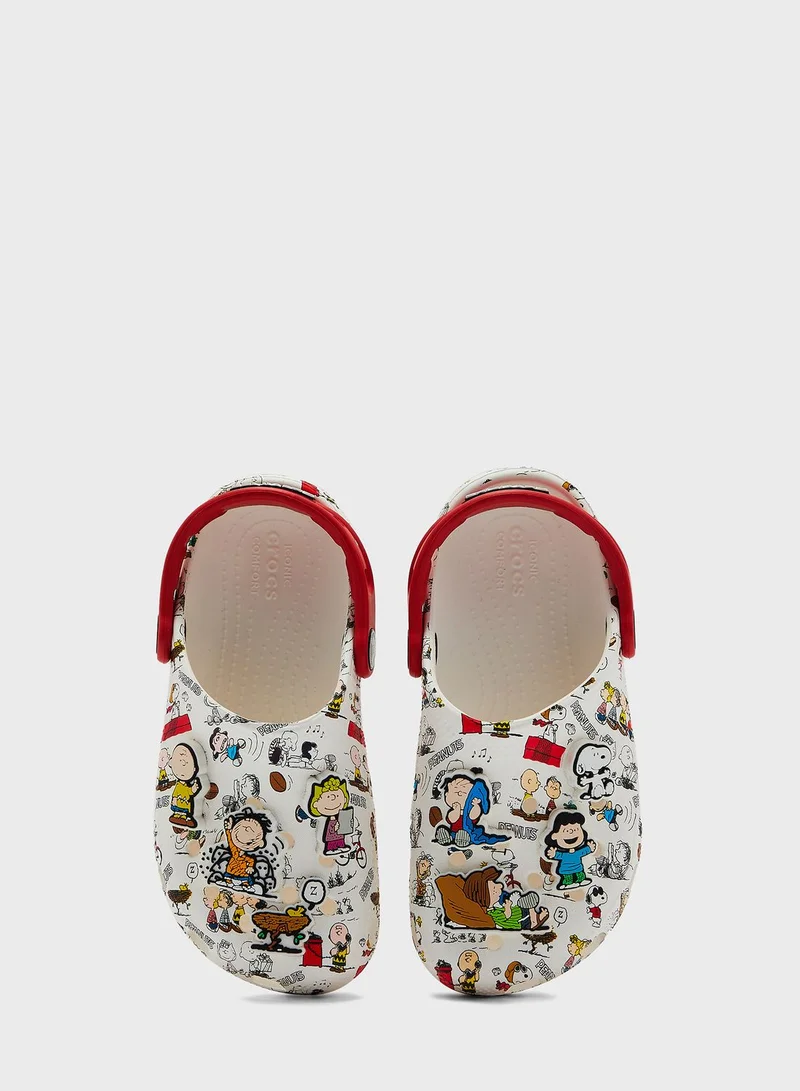 crocs Kids Peanuts Clog Sandals