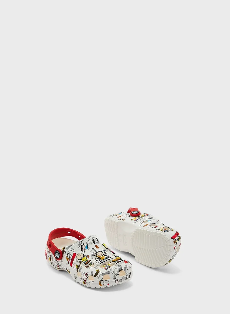 crocs Kids Peanuts Clog Sandals