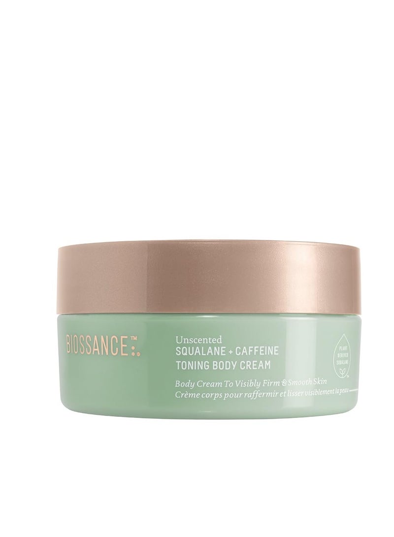 BIOSSANCE Squalane + Caffeine Toning Body Cream - Image 1