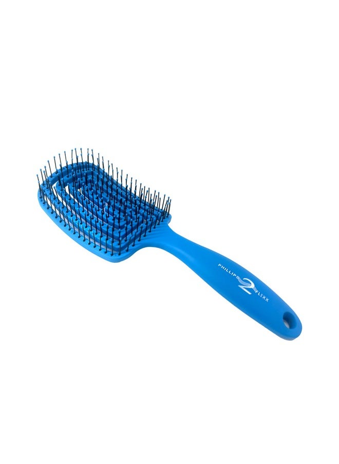 Phillips Brush Phillips Brush Flexx 2 Vented Flexible Hair Brush, Blow Out Blowdry Vent Flexible Brush for Frizzy, Curly, & Textured Hair  - Image 3