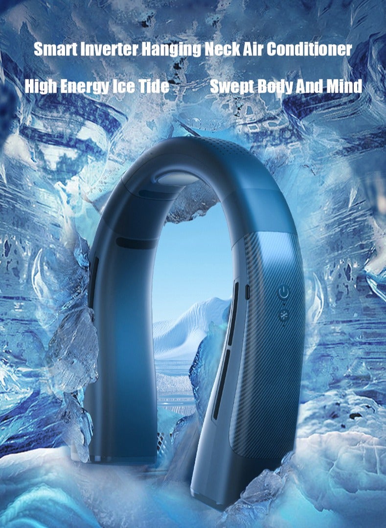 WEKOME Smart Inverter Neck Air Conditioner - 16°C Cooling in 1 Second Neck Fan - 360° Surrounding Strong Wind Portable Neck Fan - Neck Cooler Rechargeable Long Battery Life - Image 5