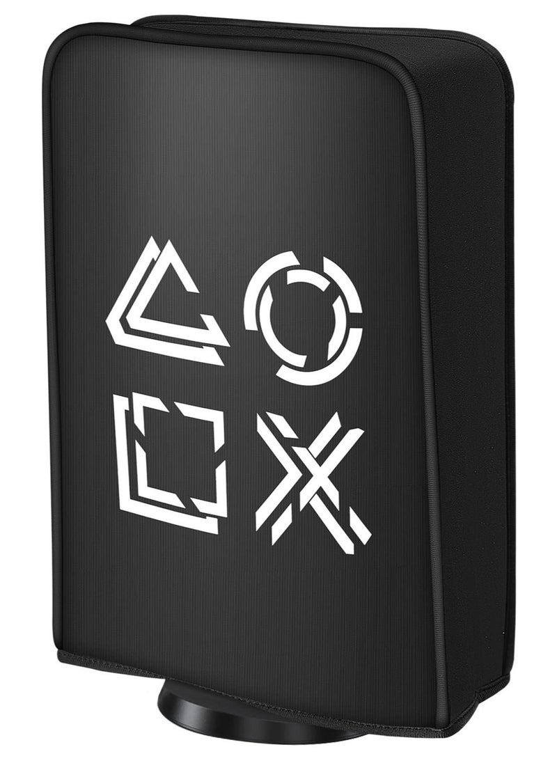 Captaintech Waterproof Washable Dust Cover for PS5, Dust Guard for Playstation 5 Game Console, Soft Neat Lining, PS 5 Accessories  - Image 1
