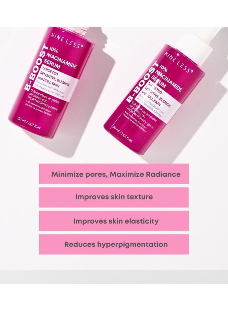 NINELESS B-Boost 10% Niacinamide Serum 30 ml - Image 4