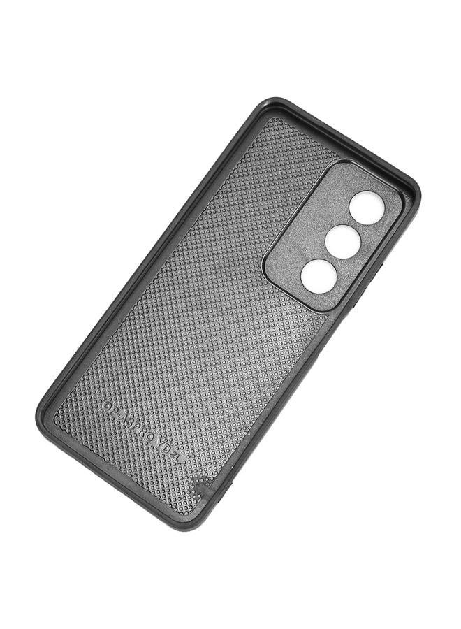 اس-توب جراب لهاتف OPPO A3 Pro، غطاء خلفي بخياطة بنمط بقرة هندية - Image 4