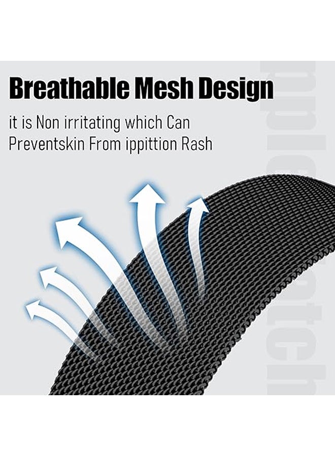 O Ozone Milanese Loop Metal Band for Samsung Galaxy Watch 8 Band 40mm 44mm/8 Classic 46mm Women Men,Mesh Magnetic Stainless Steel Replacement Strap - Black - Image 4