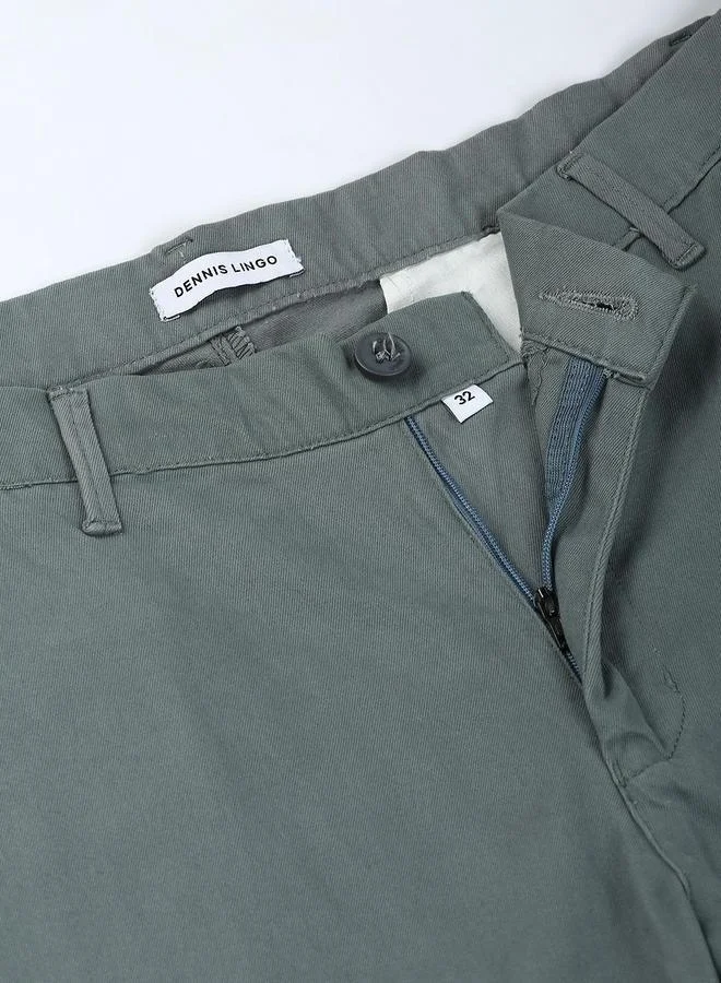 Dennis Lingo Dennis Lingo Ankle Length Tapered Fit Trousers