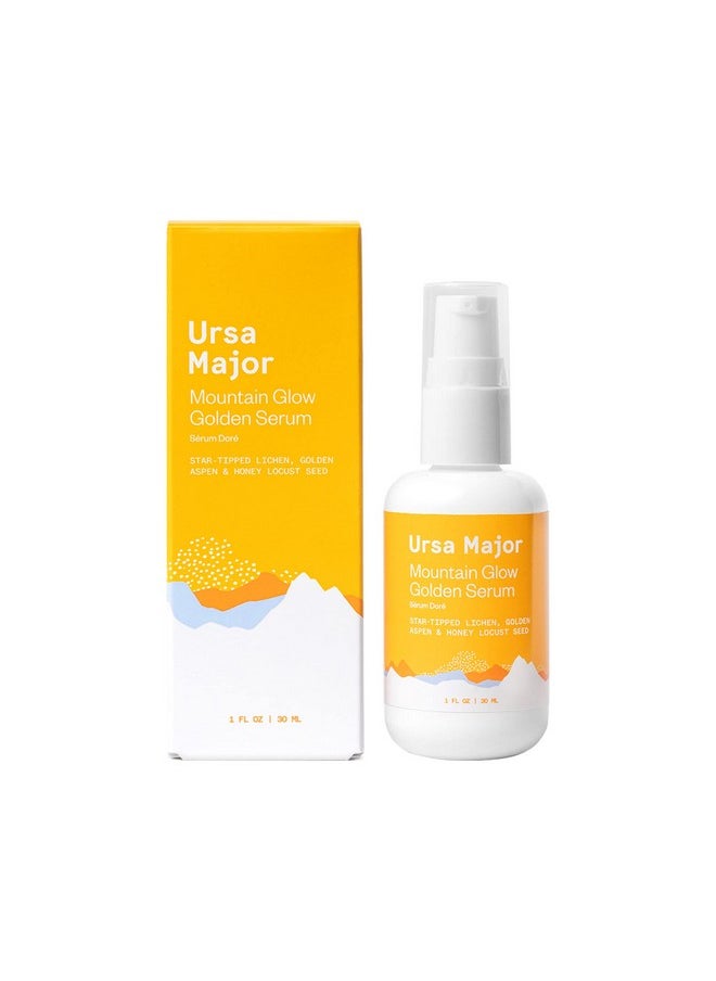 Ursa Major - Rsa Major Mountain Glow Natural Face Serum ; Vegan Daily Facial Moisturizer ; Combat Wrinkles & Sagging Skin ; Boost Radiance And Skin Glow ; Crueltyfree & Nontoxic ; For Men & Women ; 1.0 Ounce - Image 1