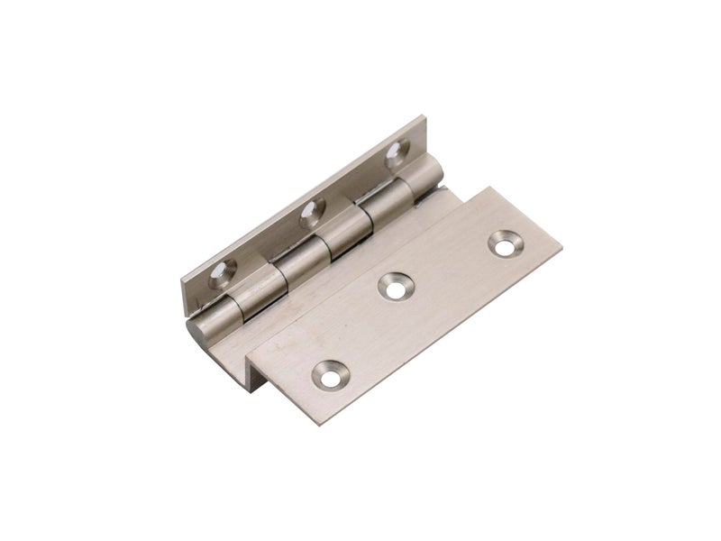 RAB Hinges Brass for Door, Window, Cupboard, Cabinet, Hinges Full Overlay Doors (Code:- Hing L Lock, Size- L 3x1/2, 12mm, Pack of 1 Pcs) - Image 1