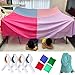 lukidoki Magic Fort Building Kit for Kids with CPC Certification Large Lightweight Blanket Fort Making kit and Clips Portable Playhouse Play Tent Fort IndoorOutdoor GirlsBoys Toys Ages 45 6 7 812 - Image 2