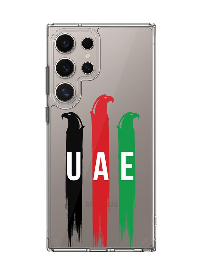 Stylizedd Classic Clear Case for Samsung Galaxy S23 Ultra , Hybrid Soft  Thin Transparent Cover [ Designed for Samsung Galaxy S23 Ultra ] - UAE Falcons