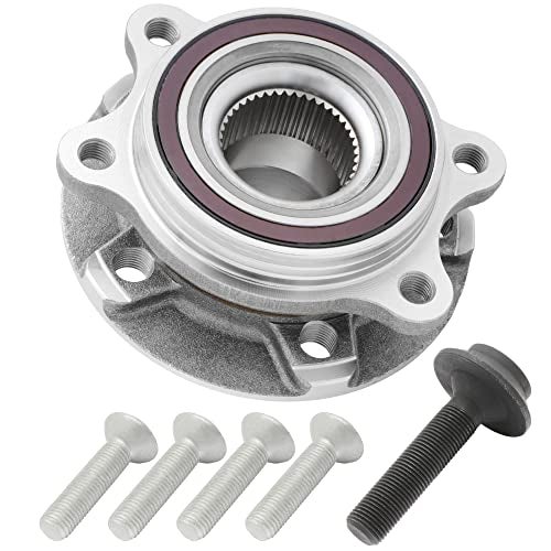 QJZ BR930817K - Premium Pre-Assembled Wheel Hub Bearing Assembly Compatible with [Front] [Audi] A Series, S Series, Q5 - [Rear] A Series Quattro ONLY, S Series [See Description for Fitment] - Image 1