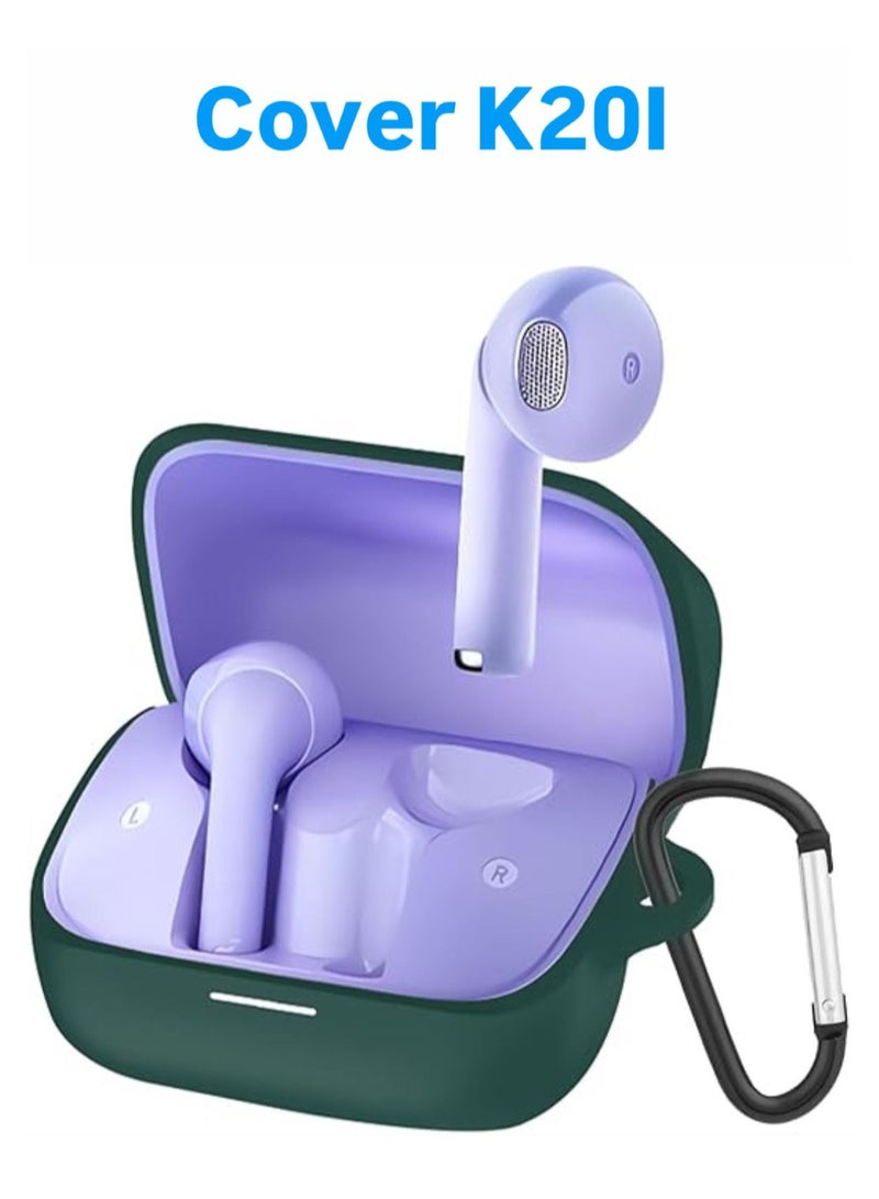 حافظة سيليكون لسماعه أنكر k20i - زيتي - Image 1
