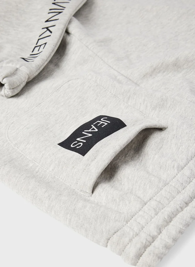 Calvin Klein Jeans Kids Relaxed Organic Cotton Sweatpants