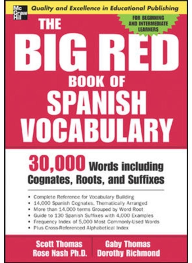 The Big Red Book of Spanish Vocabulary 