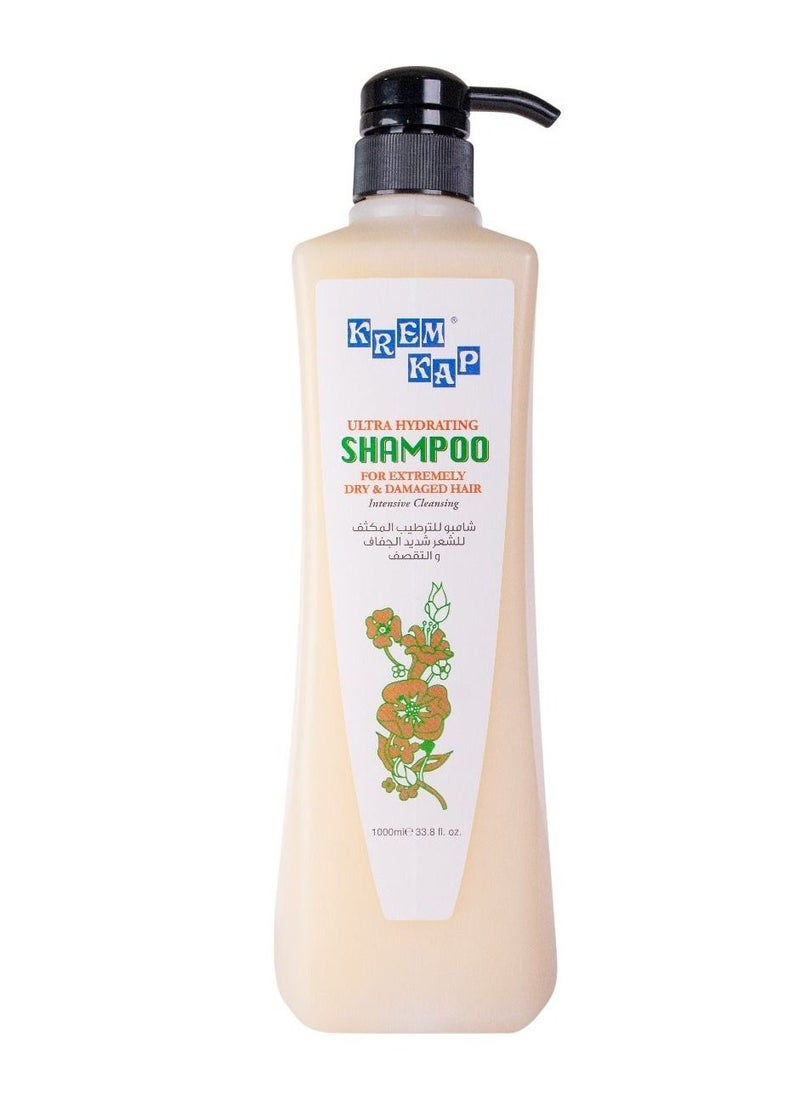 KREM KAP Ultra Hydrating Hair  Shampoo 1000Ml  - Image 1