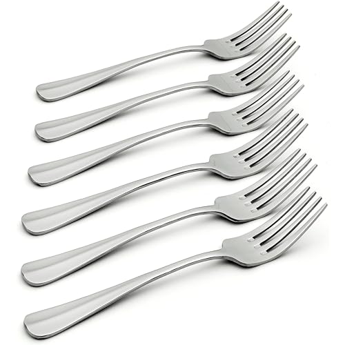Oneida Savor Everyday Flatware Dinner Forks, Set of 6, 18/0 Stainless Steel, Silverware Set, Dishwasher Safe - Image 2