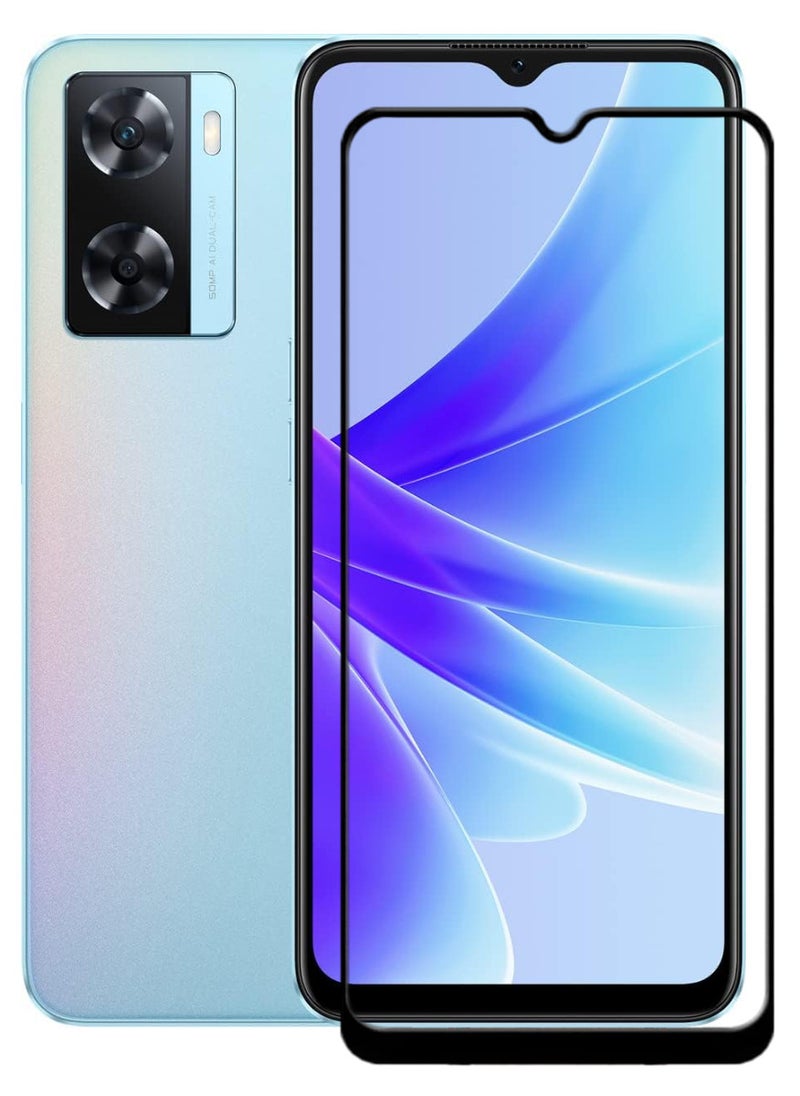 ACLIX Antistatic ESD Dustproof Premium Quality High Definition Tempered Glass Screen Protector Designed For Oppo A77 4G - Image 1