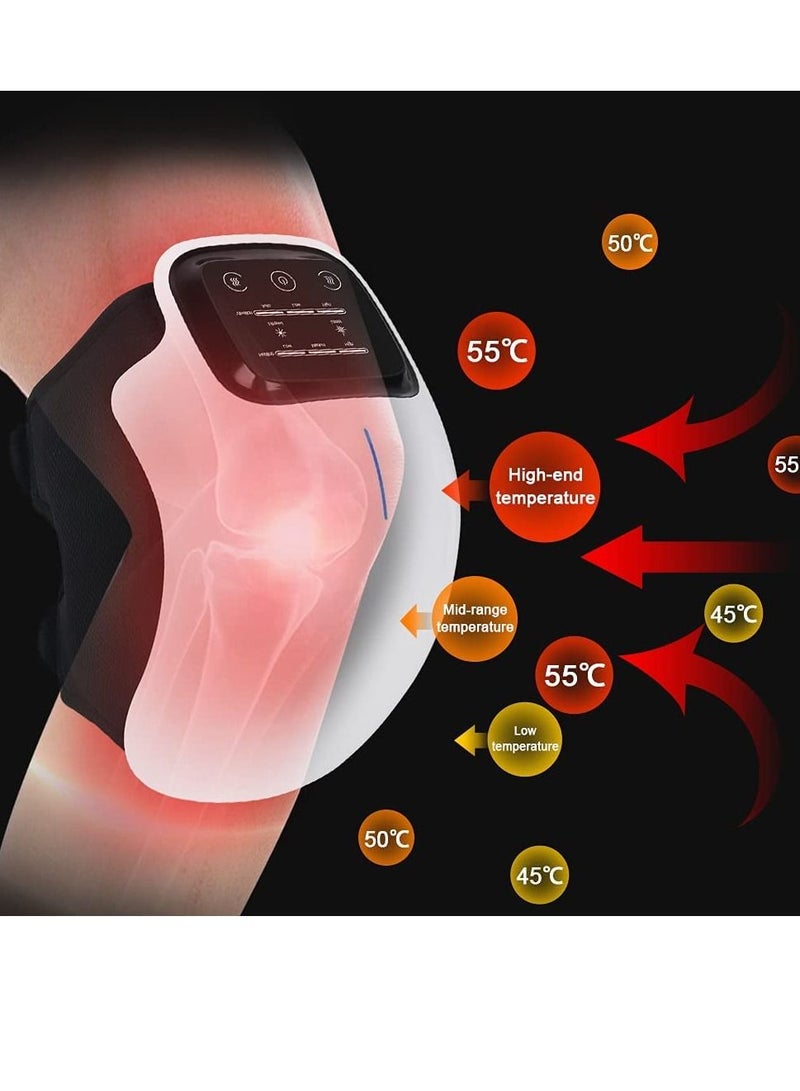 Knee Massager with Heat and Kneading for Pain Relie，Infrared Heated Vibration Physiotherapy for Arthritis Massager - Image 2